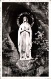 CPA Lourdes La Vierge et la Grotte Miraculeuse 