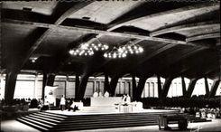 CPA Lourdes La Basilique Souterraine St Pie X 