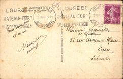 CPA Lourdes La Basilique et la Grotte 