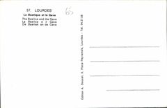 CPA Lourdes La Basilique et le Gave 