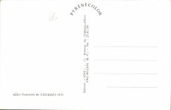 CPA Souvenir de Lourdes 