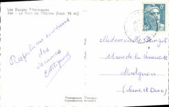 CPA Les Bauges Pittoresques Le Pont l'Abime