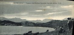 CPA Dauphine Plateau des Petites Rousses Le Lac Blanc 