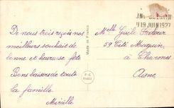 CPA Bonne Fete Femme