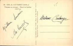 CPA Col du Lauterat Troupeau au Paturage Massif du Galibier 