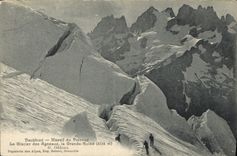 CPA Dauphine Massief du Pelvoux le Glaciers Agneaux la Grande Ruine 