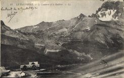 CPA Le Dauphine La Lautaret et le Galibier 
