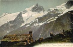 CPA Dauphine La Grave Palteau d'Emparis et la Meije 