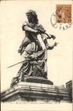 CPA Beauvais Statue de Jeanne Hachette 