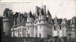 CPA Le Chateau d'Usse XV XVI siecle 