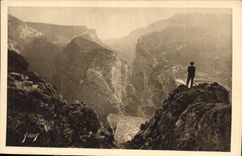 CPA La Douce France Paysages et Pierres de Provence Le Pont Sublime des Gorges du Verdon 