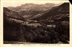 CPA Route des Alpes Beauvezer l'Alp Hotel dans un nid de verdure 