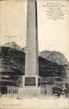 CPA Obelisque du mont Genevie 1860 