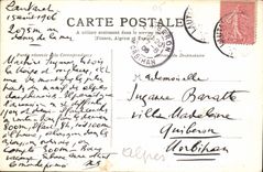 CPA Environs de la Grave La Meije 8987 m vue du Plateau de Paris 