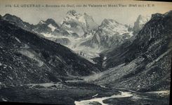CPA Le Queyras Sources du Guil col de Valante et Mont Viso 