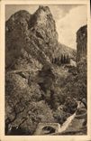 CPA Paysages et Pierre de Provence Moustiers Ste Marie et la Chapelle de Beauvoir fondee par Charlem