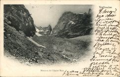 CPA Vallouise Moraine du Glacier Noir 