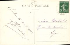 CPA Les Alpes Le Queyras Vallee de Molines Une Demoiselle Coiffee 