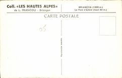 CPA Coll Les Hautes Alpes de l'Francou Briancon 
