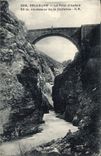 CPA Briancon Lel Pont d'Asfeld 56 m au dessus de la Durance 