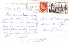 CPA Paysages Alpestres 