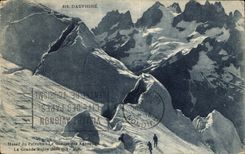 CPA Massif du Pelvoux le Glaciers des Agneaus La Grande Ruine 3764 m 