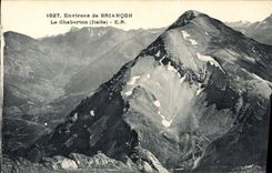 CPA Environs de Briancon Le Chaberton Italie 