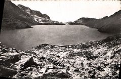 CPA Massif des Sept Laux Environs d'Allevard Le Lac Cotepen 
