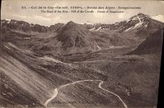 CPA Col de la Cayolle alt 2346 m Route des Alpes Sanguinaires 