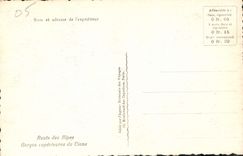 CPA Route des Alpes Gorges superieures du Cians