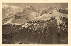 CPA Les Alpes le Massif du Pelvoux et les derniers Prolongements des grandes Rousses 