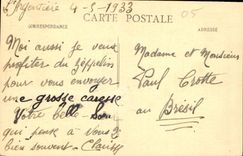 CPA La Meije Centrale 3970 m vue prise de la Meije Orientale le Doigt de Dieu 