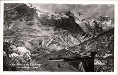 CPA Route du Lautaret et la Meije 