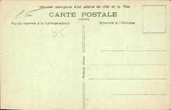 CPA Les Alpes Pittoresque Route de la Cayolle Gorges du Paluel La Roche saspendue