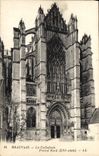 CPA Beauvais La Cathedrale Portail Nord XVI siecle 