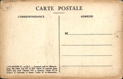 CPA Lavardin L et C Construit sous les Merovingiens