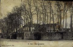CPA Dax Les Remparts 