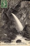 CPA Baume les Messieurs Jura Cascade et Entree des Grottes 
