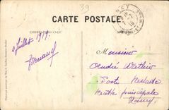 CPA Baume les Messieurs Jura Cascade et Entree des Grottes