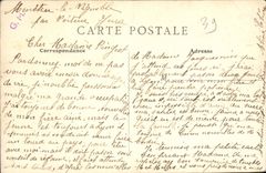 CPA Le Jura Baume les Messieurs un monolithe 