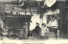 REPRO Interieur dans les Landes lou Pachedeuy Folklore Bœufs