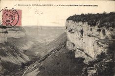 CPA Environs de lous le saunier la Vallee de Baume les Messieurs 