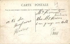 CPA Jura Touriste Vallee de Baume les Messieurs