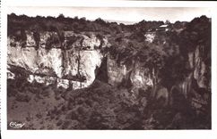 CPA Grottes de Baume les Messieurs Jura Les Echelles 