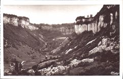 CPA Grottes de Baume les Messieurs Jura La Valle 