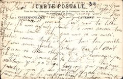 CPA Dauphine massif de Belledonne Le Lac du Petit Domenon 