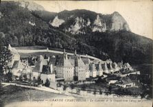 CPA Dauphine Grande Chartreuse Le Couvent et le Grand Som 2033 m 