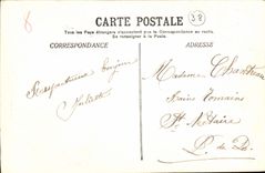 CPA Dauphine Environs de St Marcellin la Cascade du Ruzan 