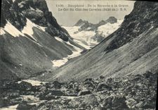 CPA Dauphine de la Berarde a la Grave le Col du Clot des Cavales 3128 m 