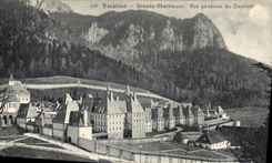 CPA Dauphine Grande Chartreuse vue generale du Couvent 